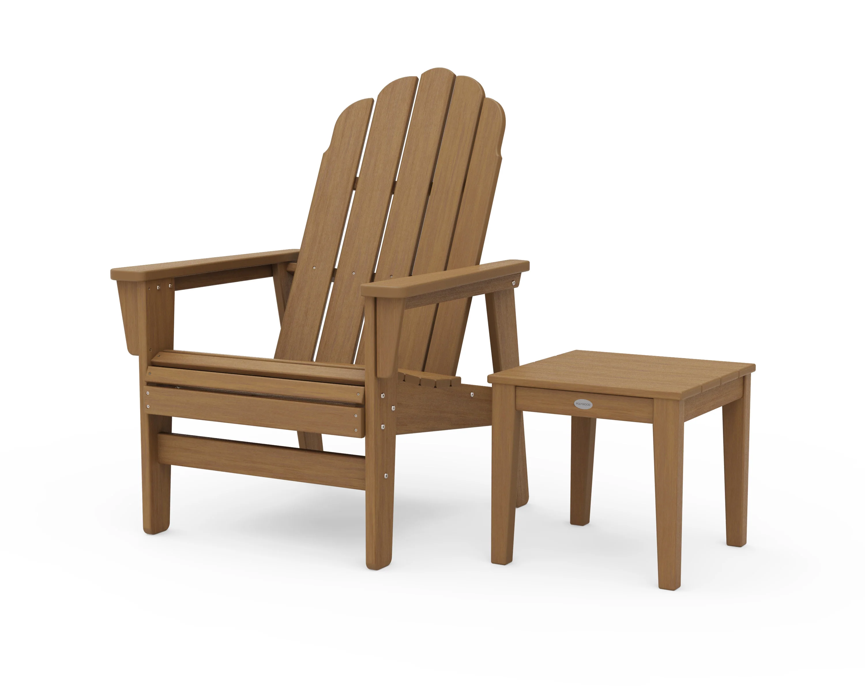 Vineyard Grand Upright Adirondack Chair with Side Table - Image 20