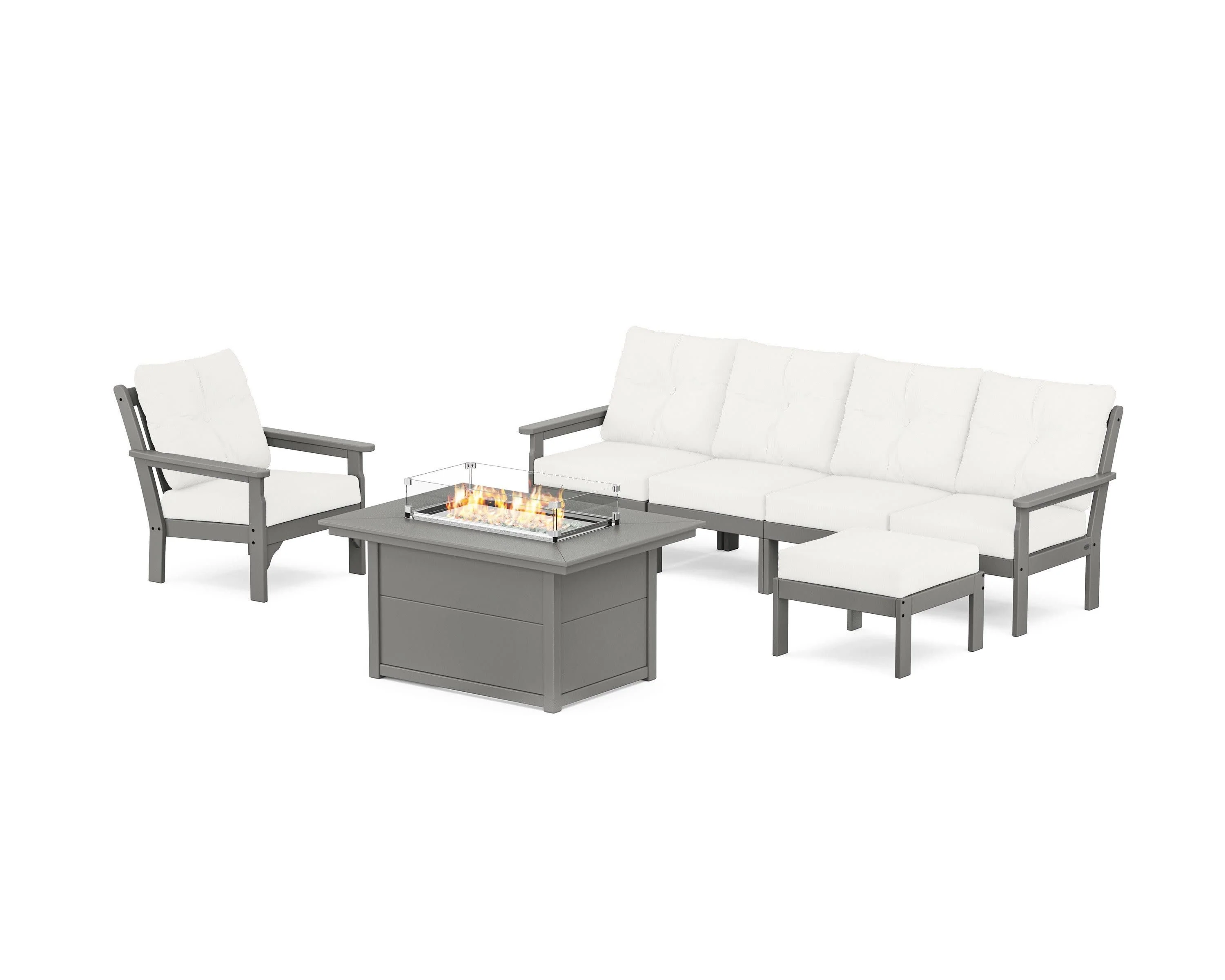 Vineyard Sectional Lounge and Fire Pit Set - Image 111