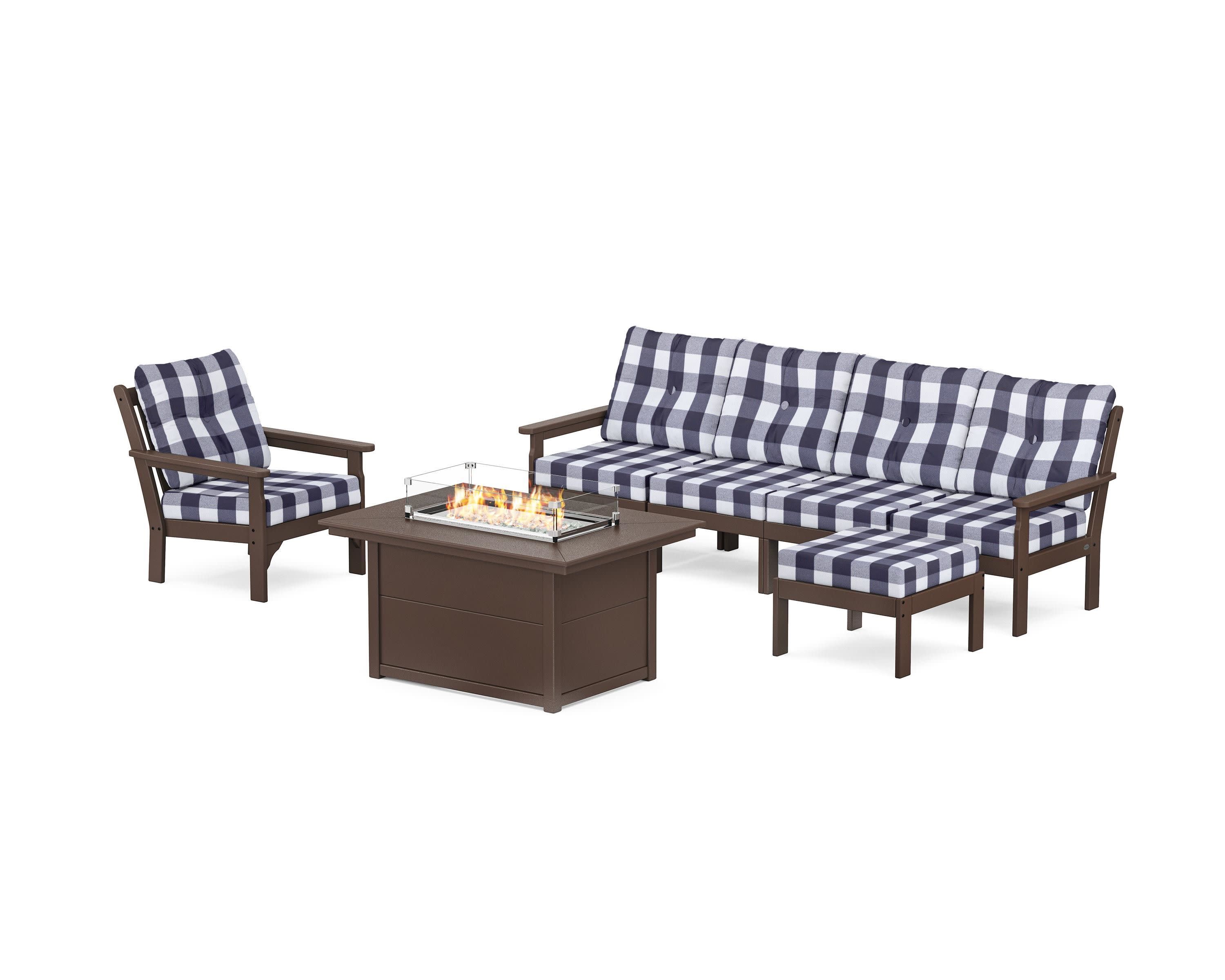 Vineyard Sectional Lounge and Fire Pit Set - Image 200