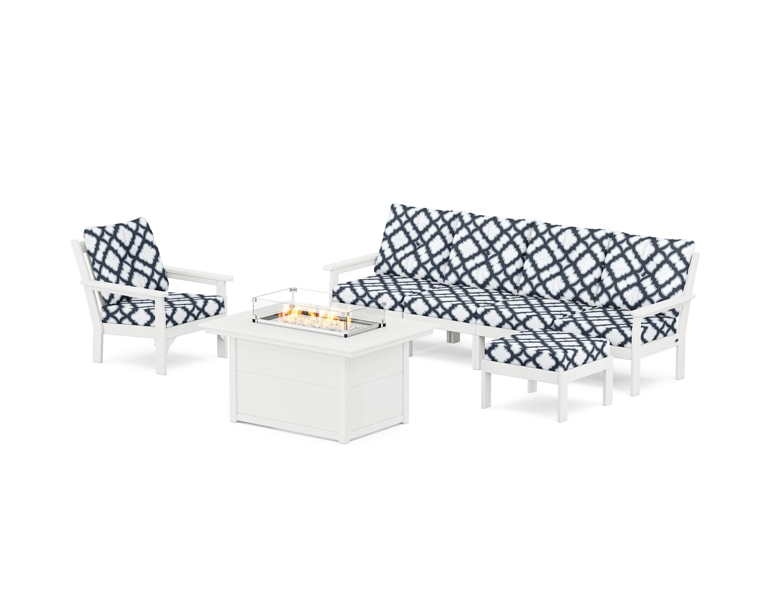 Vineyard Sectional Lounge and Fire Pit Set - Image 30