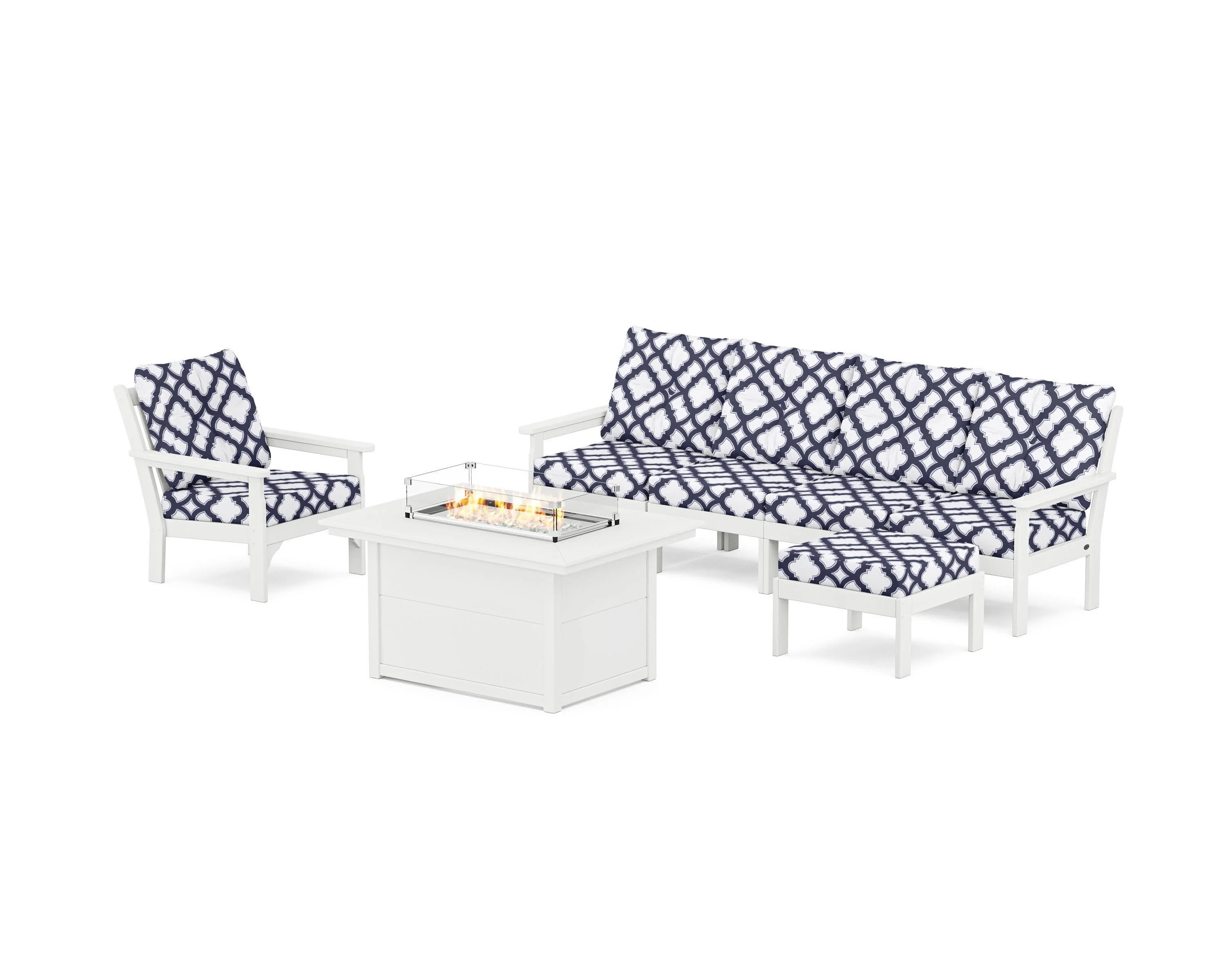 Vineyard Sectional Lounge and Fire Pit Set - Image 52