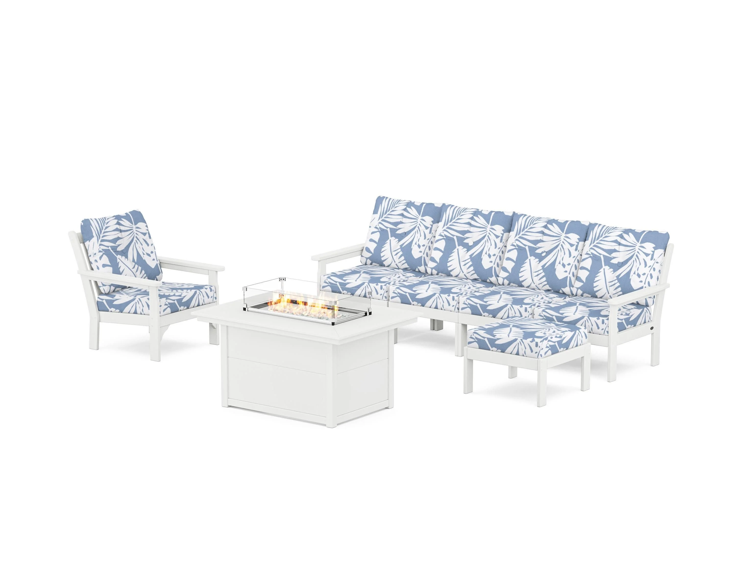 Vineyard Sectional Lounge and Fire Pit Set - Image 68