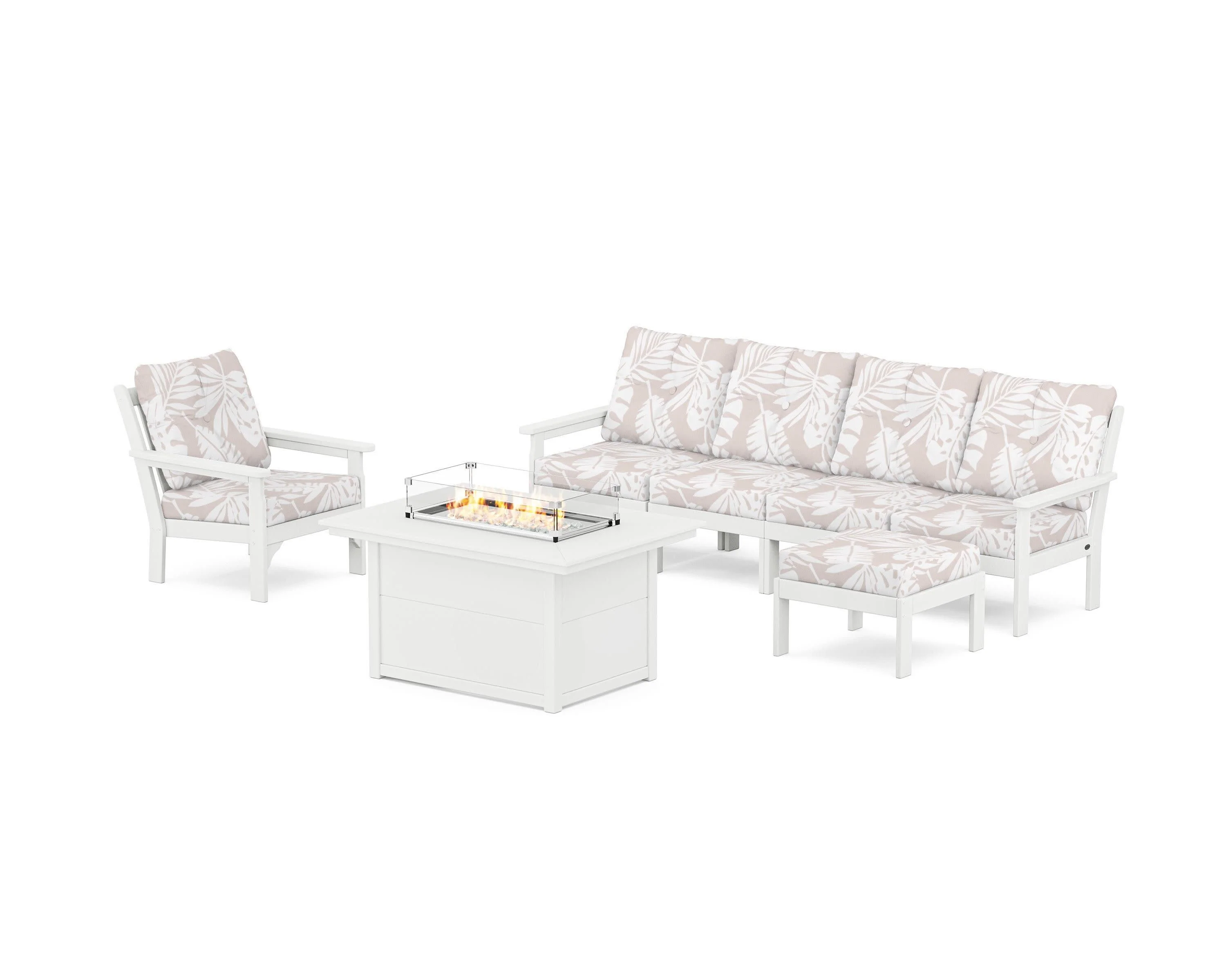 Vineyard Sectional Lounge and Fire Pit Set - Image 72