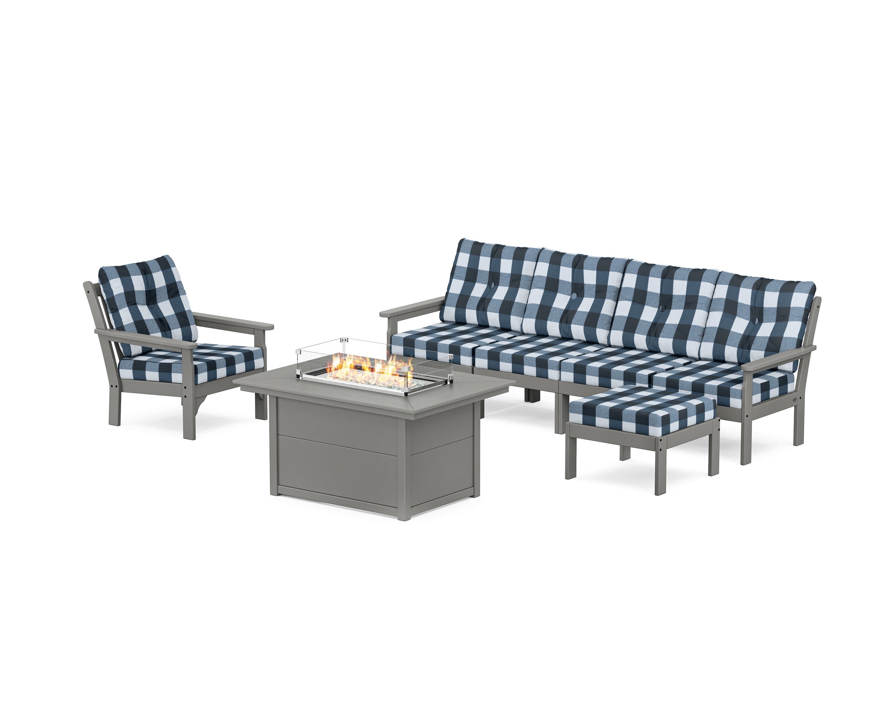 Vineyard Sectional Lounge and Fire Pit Set - Image 85