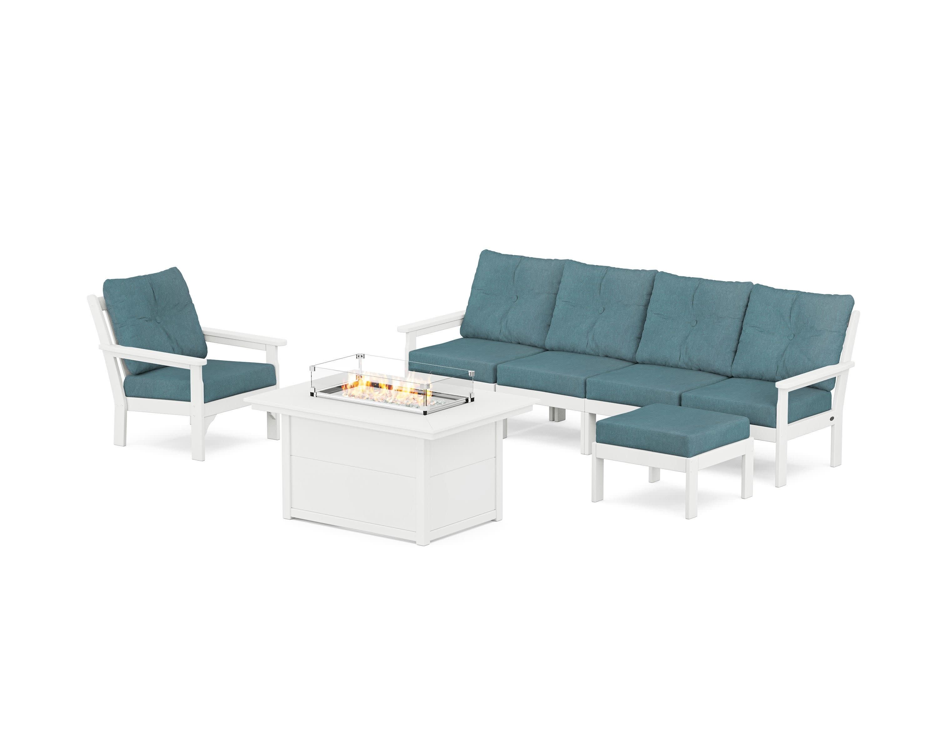 Vineyard Sectional Lounge and Fire Pit Set - Image 86