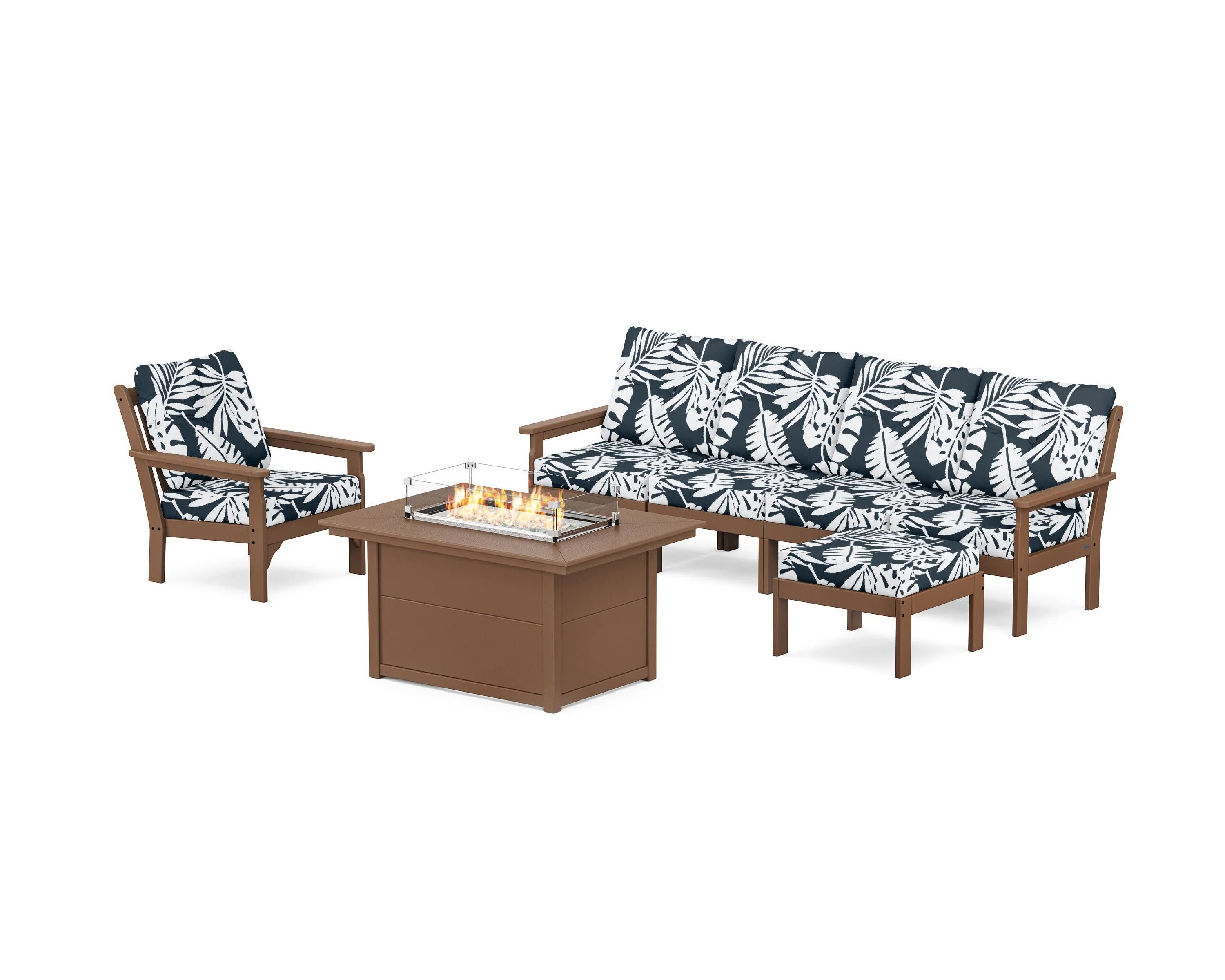 Vineyard Sectional Lounge and Fire Pit Set - Image 90