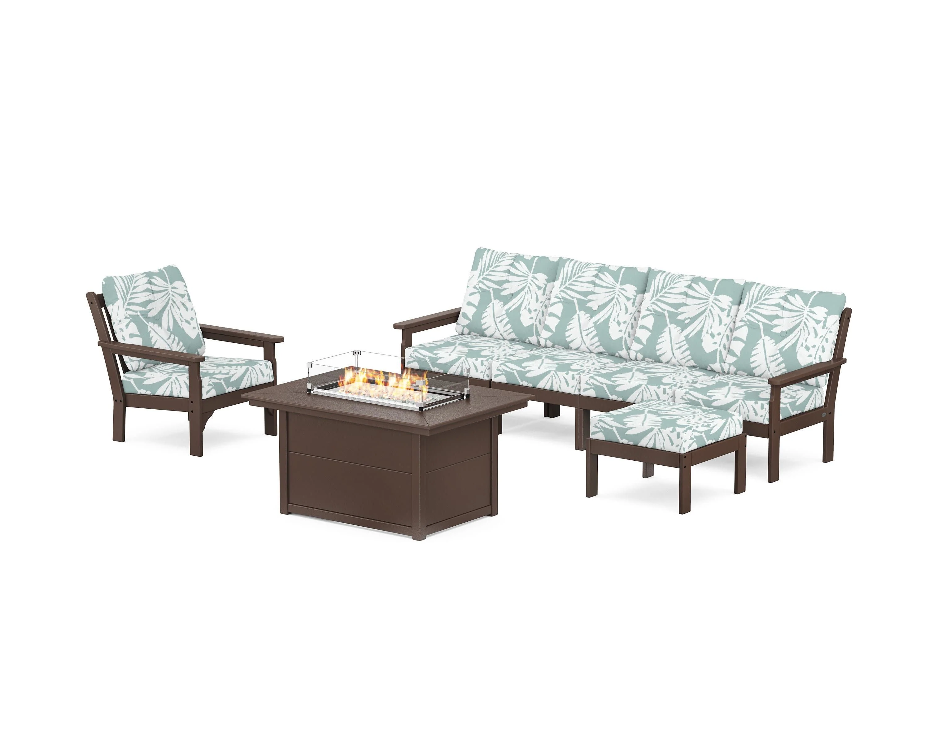 Vineyard Sectional Lounge and Fire Pit Set - Image 97