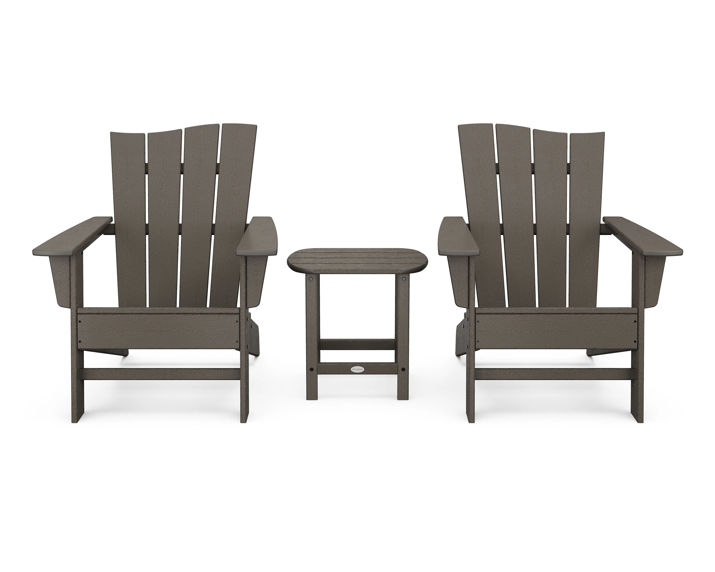 Wave 3-Piece Adirondack Chair Set - Image 13