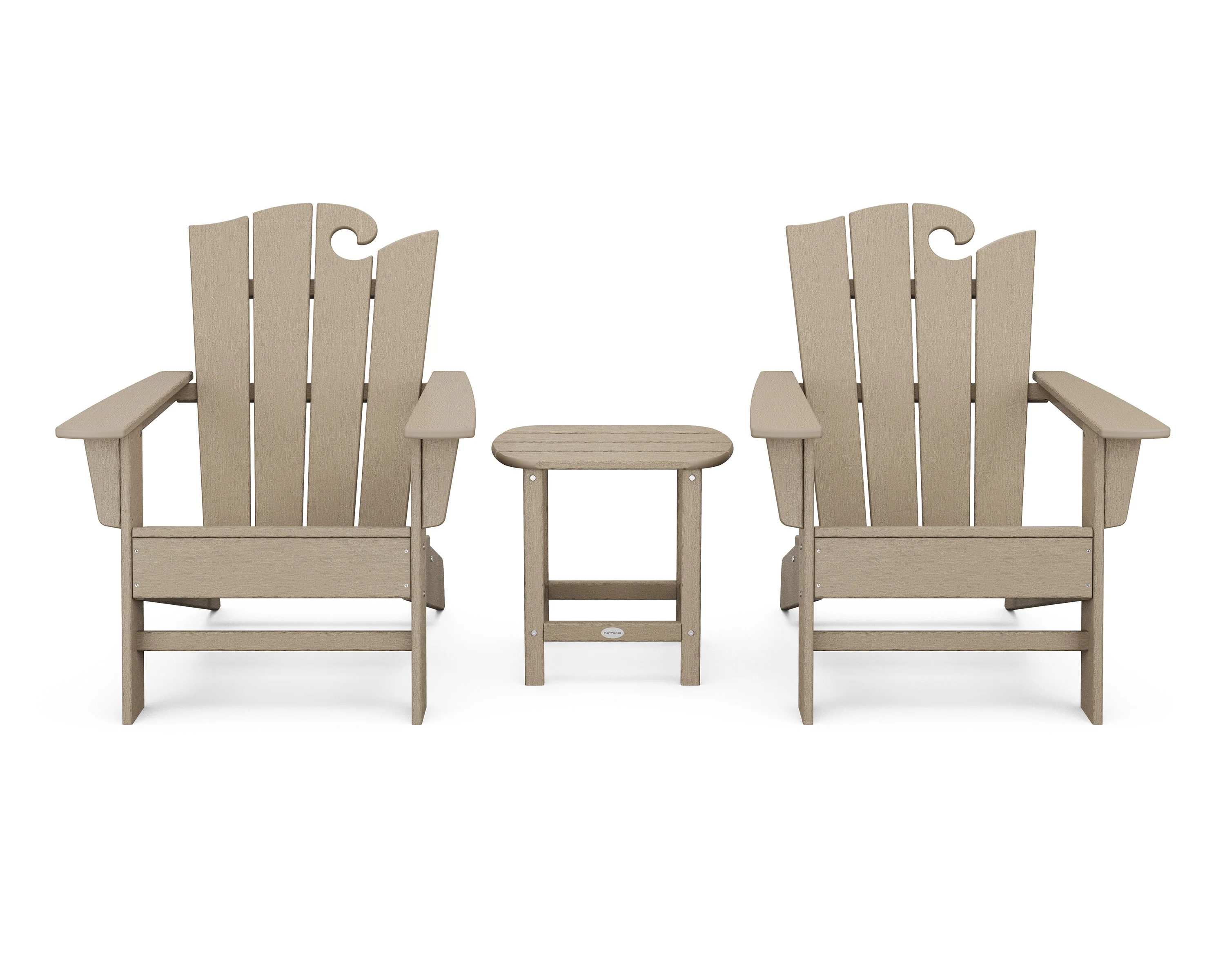 Wave 3-Piece Adirondack Set with The Ocean Chair - Image 11