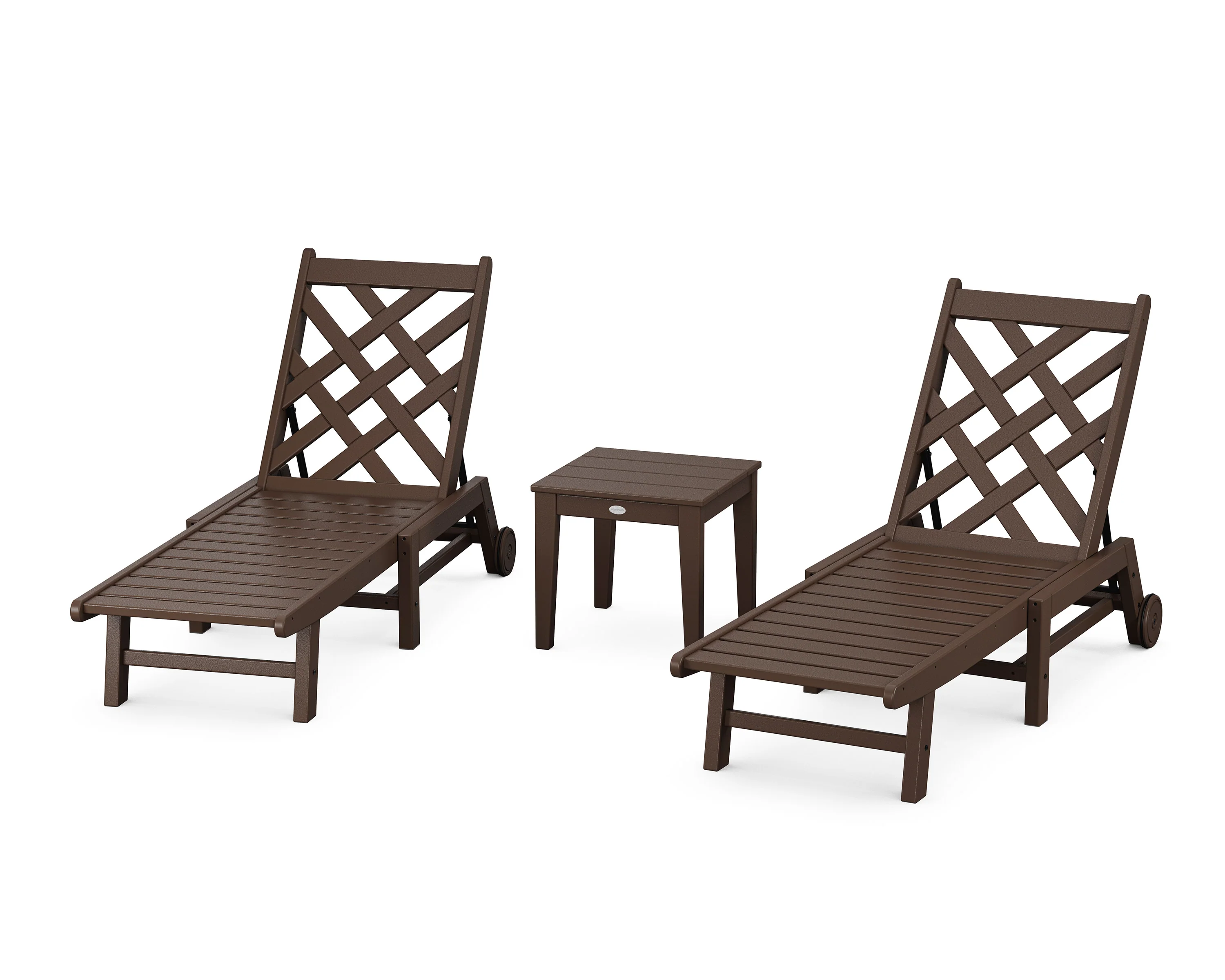 Wovendale 3-Piece Chaise Set with Wheels - Image 6