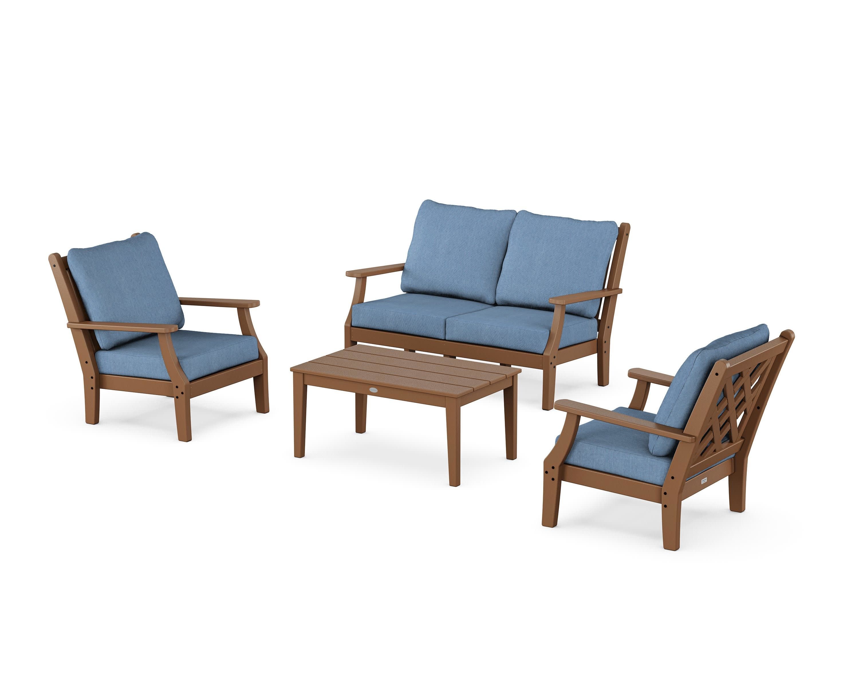 Wovendale 4-Piece Deep Seating Set with Loveseat - Image 88