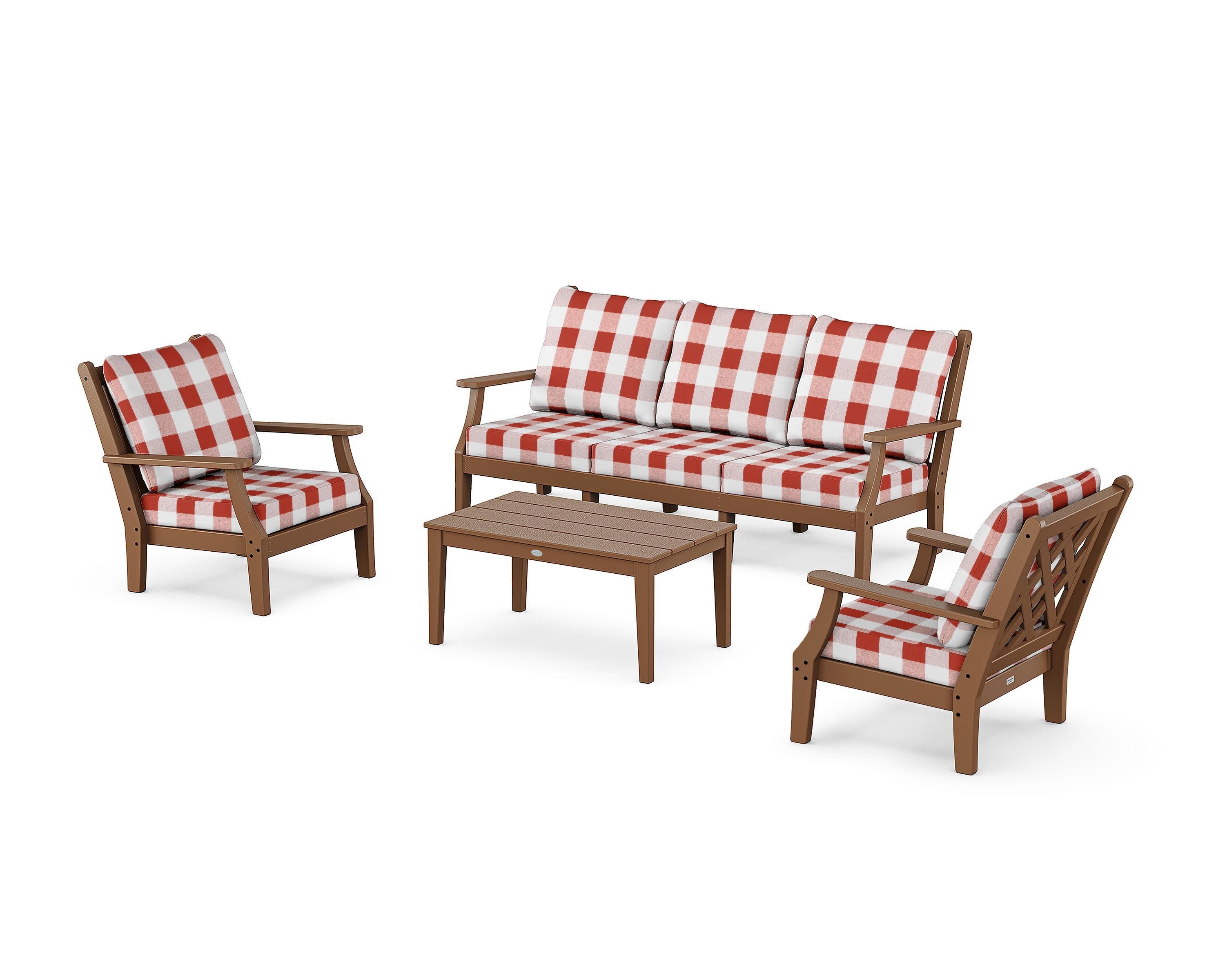 Wovendale 4-Piece Deep Seating Set with Sofa - Image 15