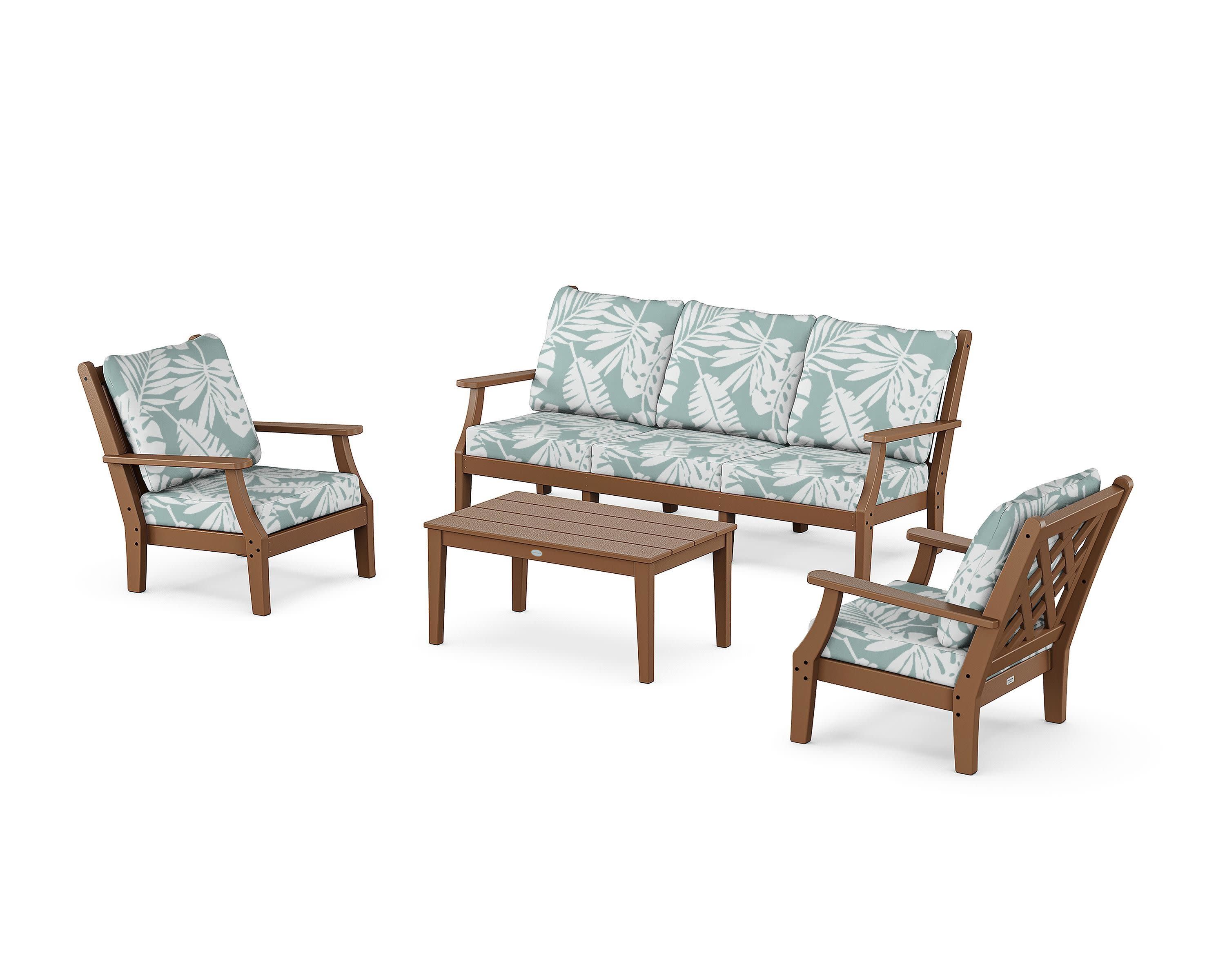 Wovendale 4-Piece Deep Seating Set with Sofa - Image 5
