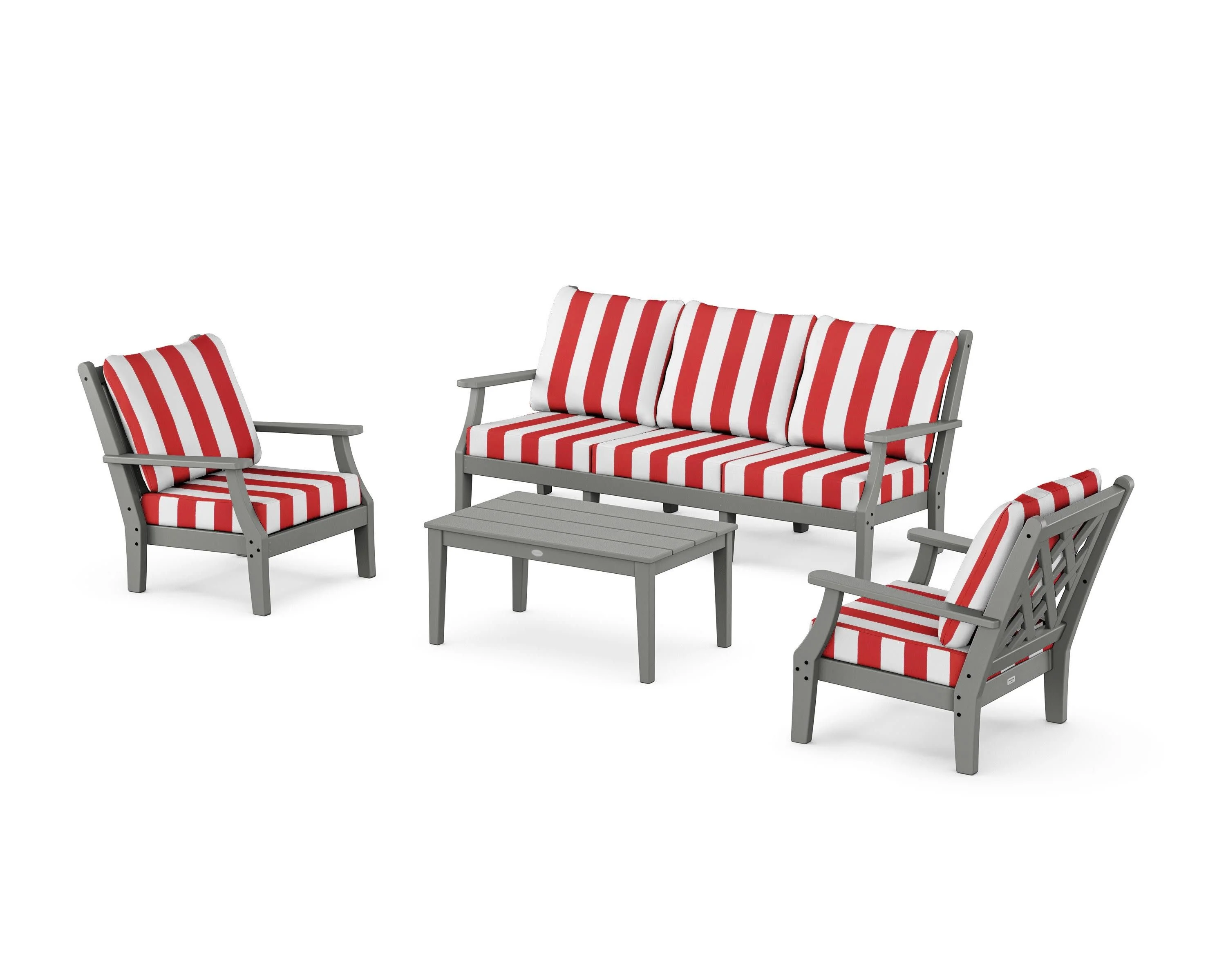 Wovendale 4-Piece Deep Seating Set with Sofa - Image 8