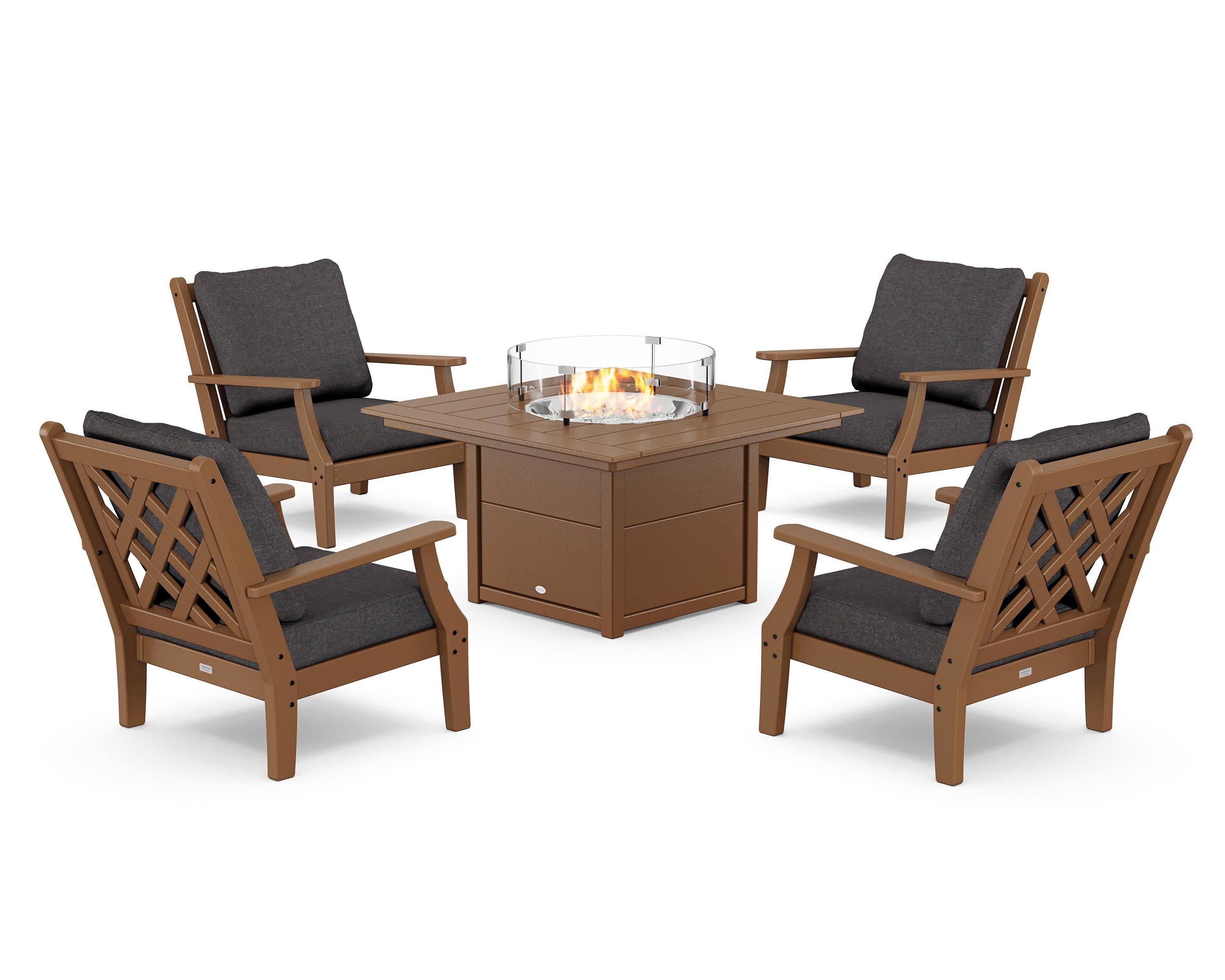 Wovendale 5-Piece Deep Seating Set with Fire Pit Table - Image 105