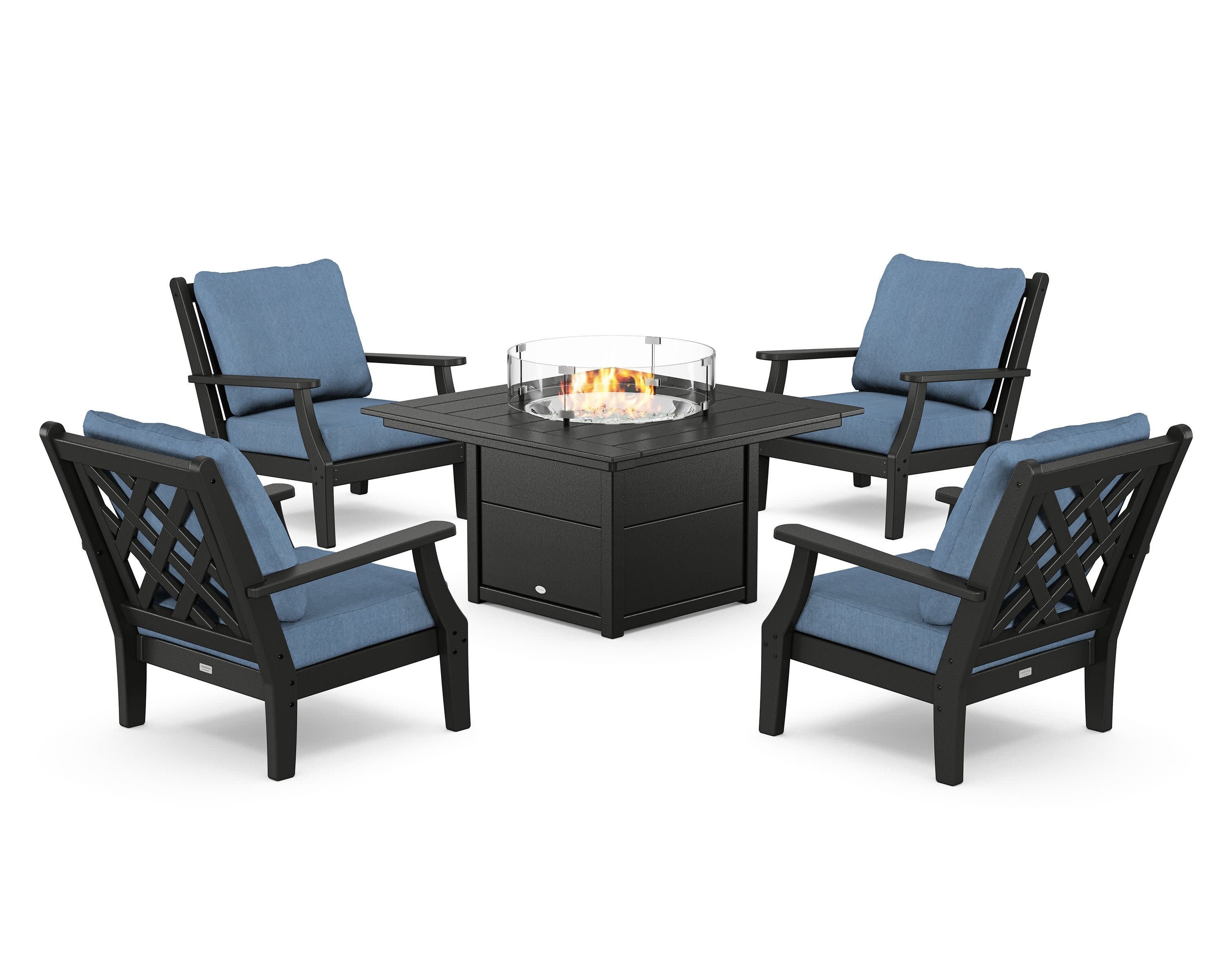 Wovendale 5-Piece Deep Seating Set with Fire Pit Table - Image 131