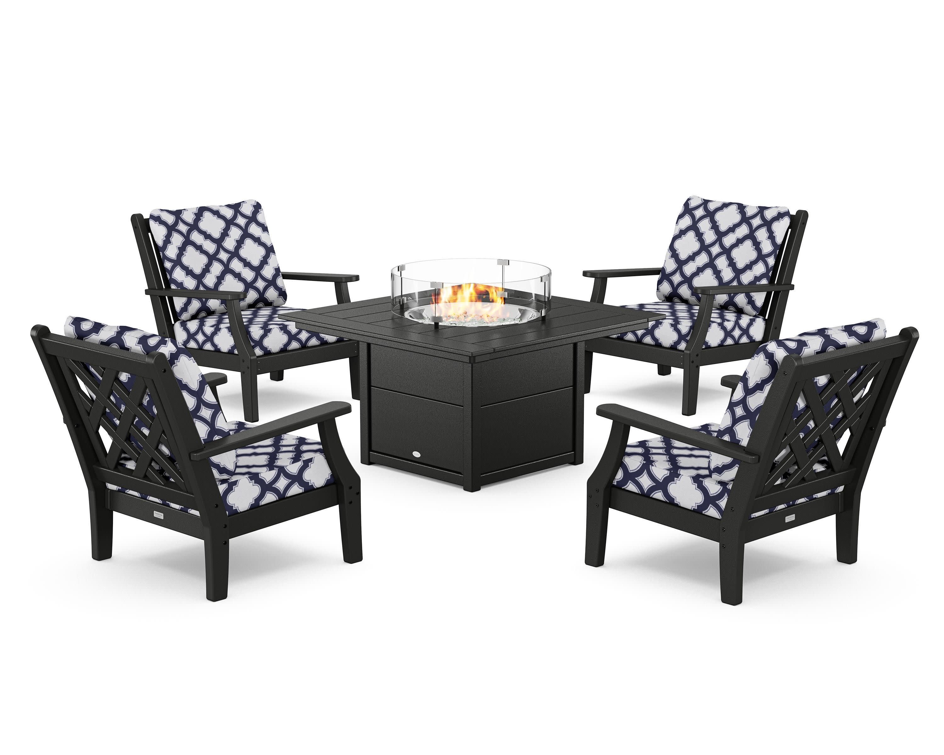 Wovendale 5-Piece Deep Seating Set with Fire Pit Table - Image 133