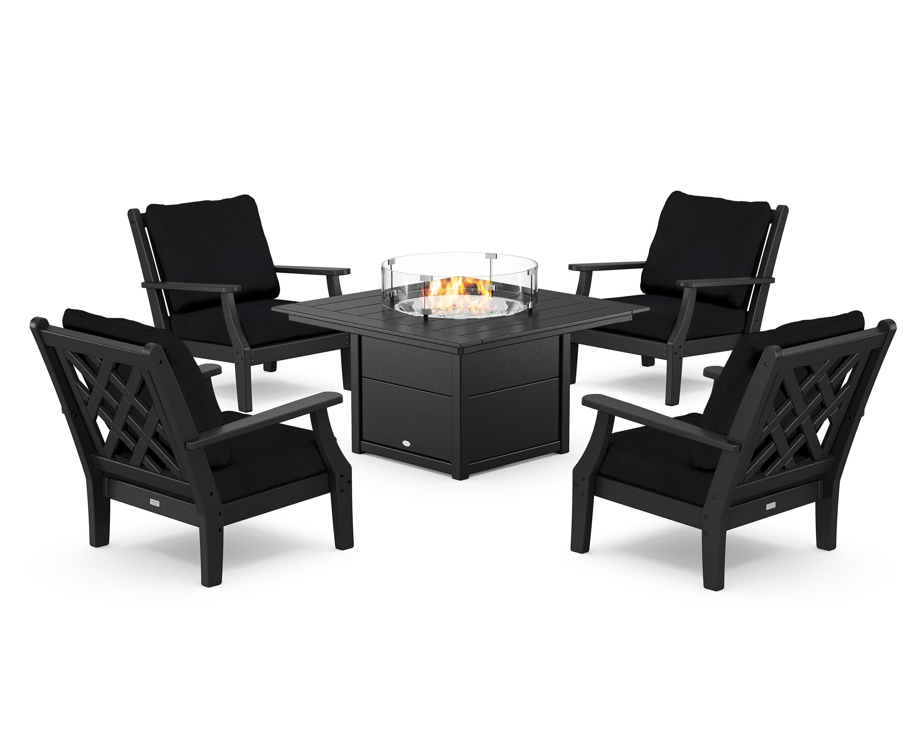 Wovendale 5-Piece Deep Seating Set with Fire Pit Table - Image 159