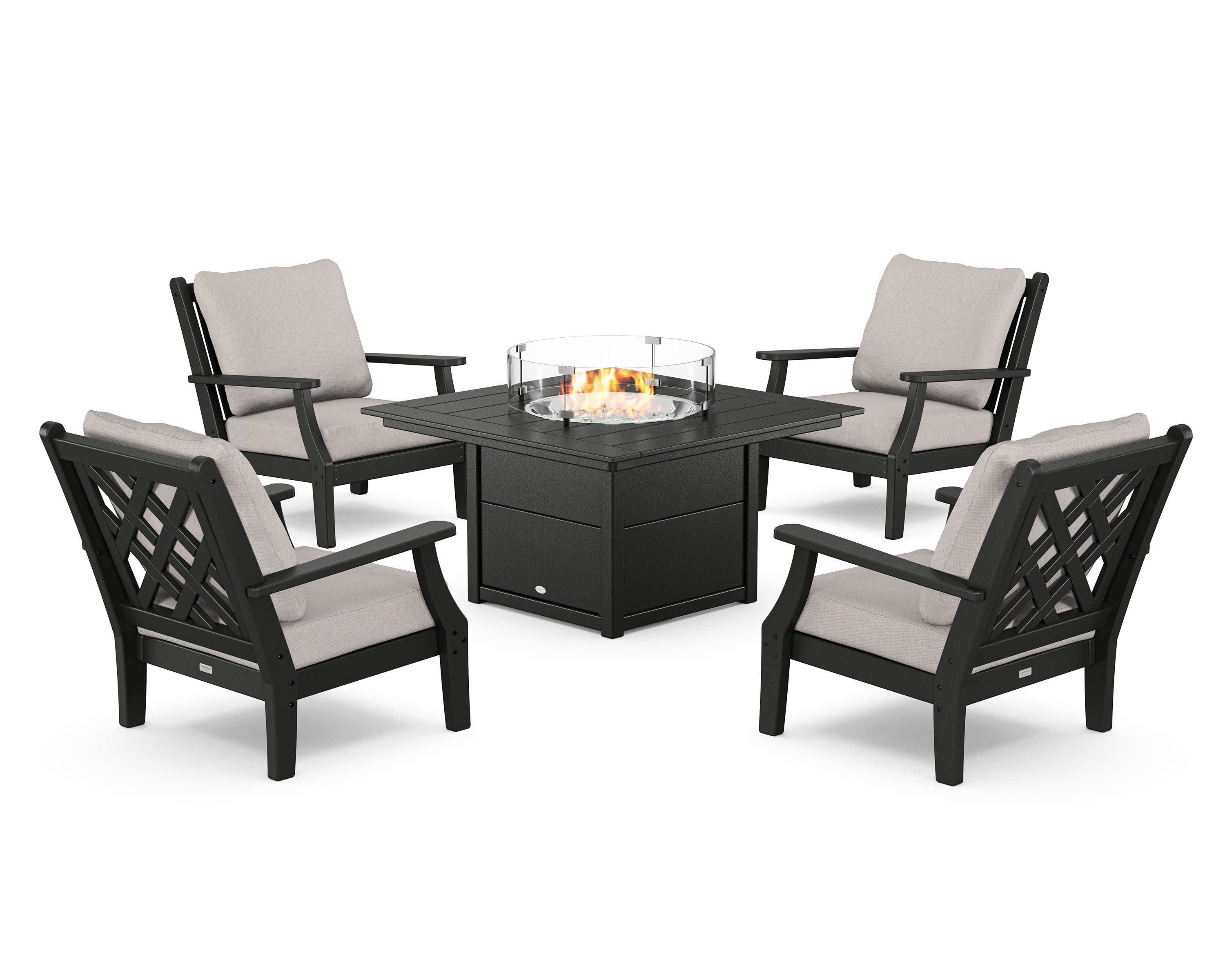 Wovendale 5-Piece Deep Seating Set with Fire Pit Table - Image 197