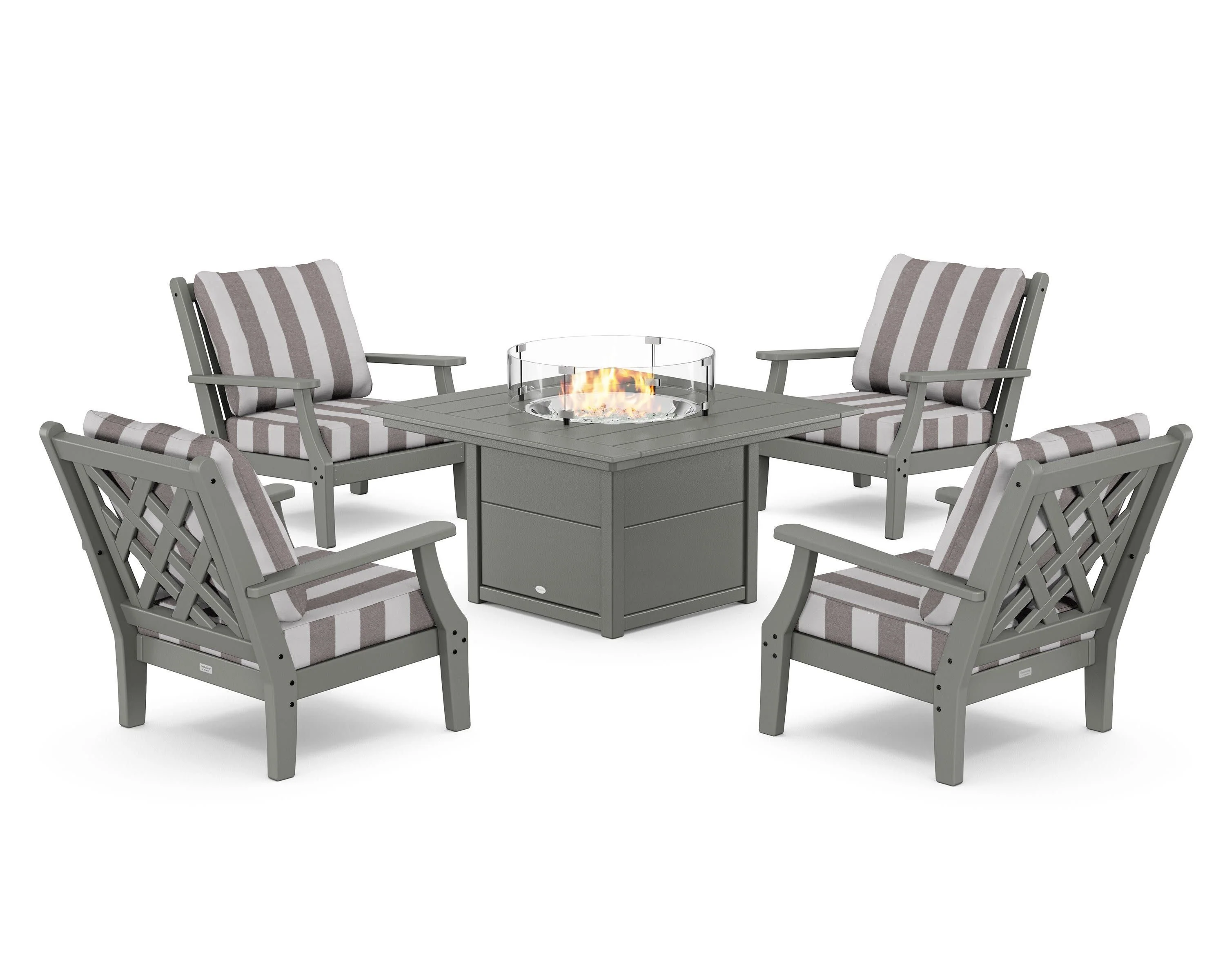 Wovendale 5-Piece Deep Seating Set with Fire Pit Table - Image 206