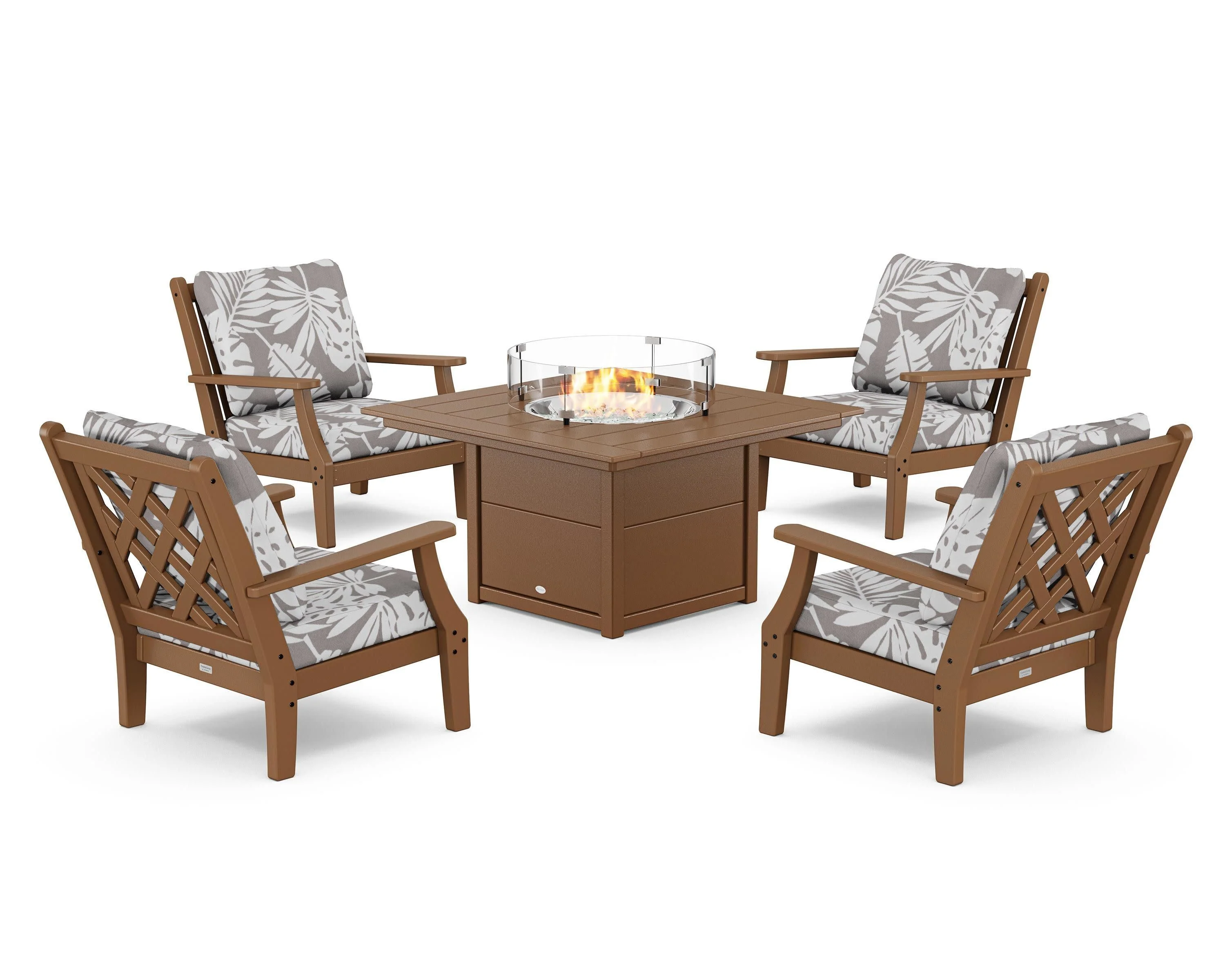 Wovendale 5-Piece Deep Seating Set with Fire Pit Table - Image 45