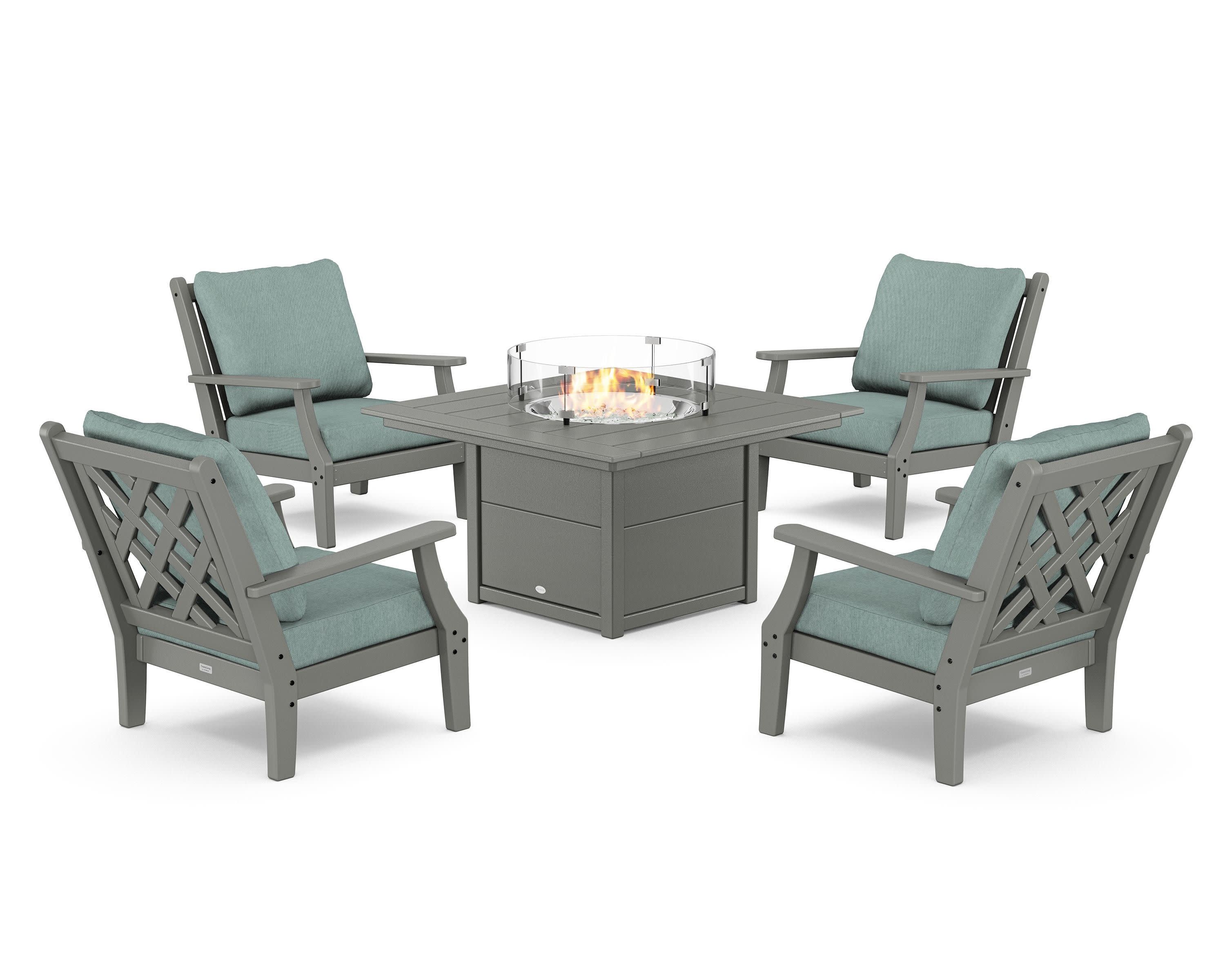 Wovendale 5-Piece Deep Seating Set with Fire Pit Table - Image 50