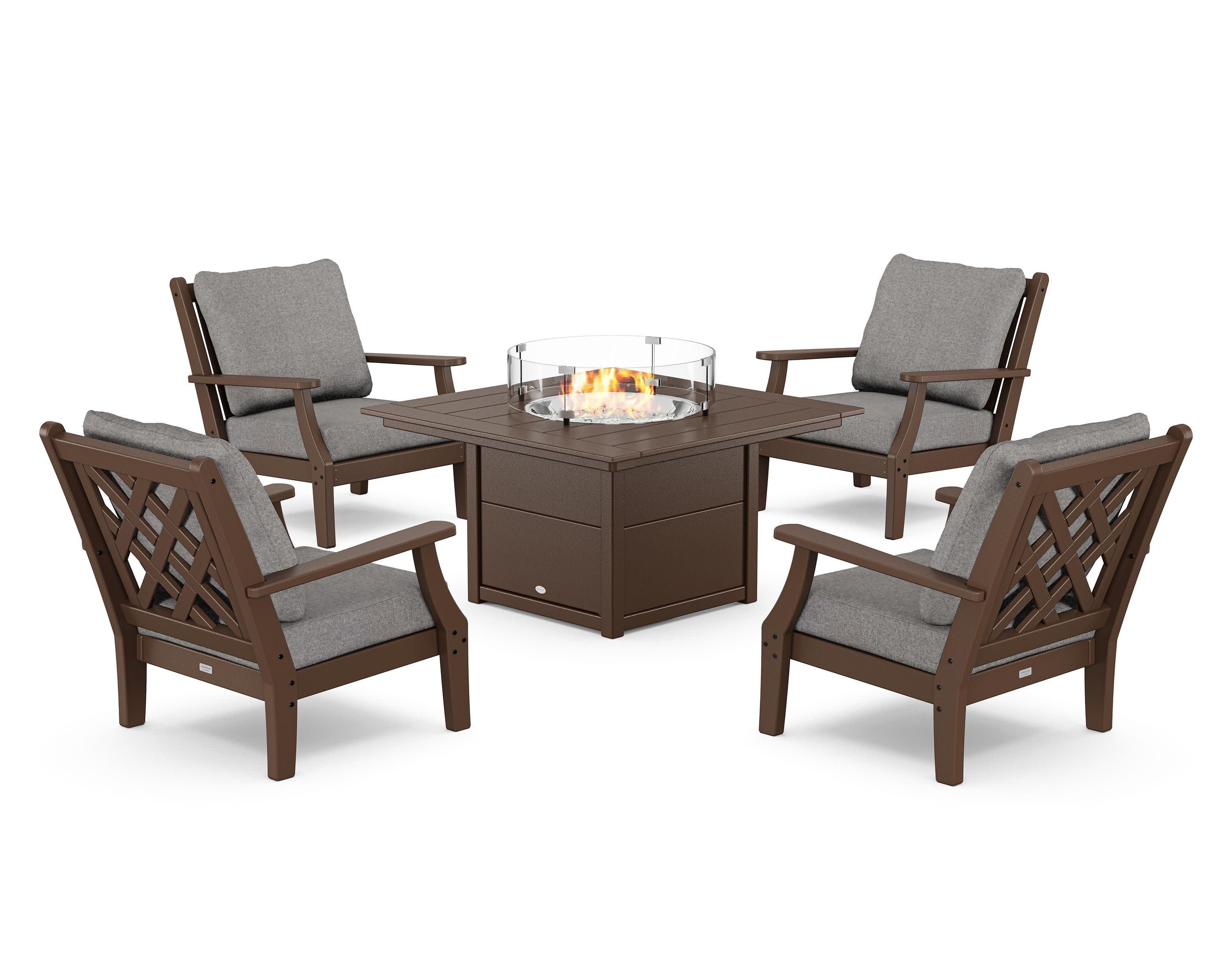 Wovendale 5-Piece Deep Seating Set with Fire Pit Table - Image 61