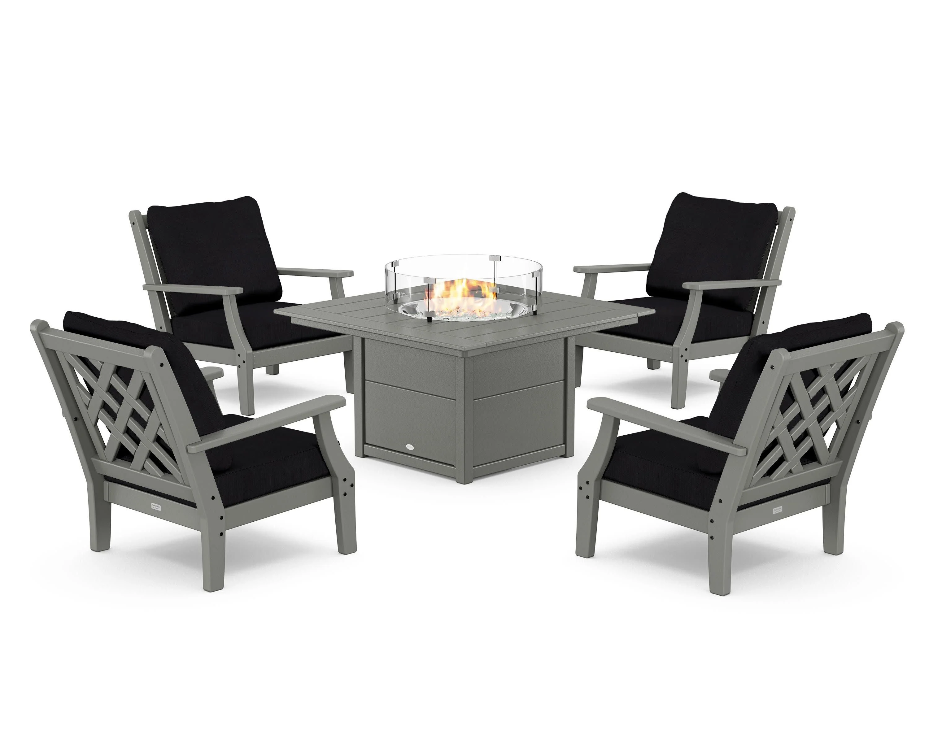 Wovendale 5-Piece Deep Seating Set with Fire Pit Table - Image 82