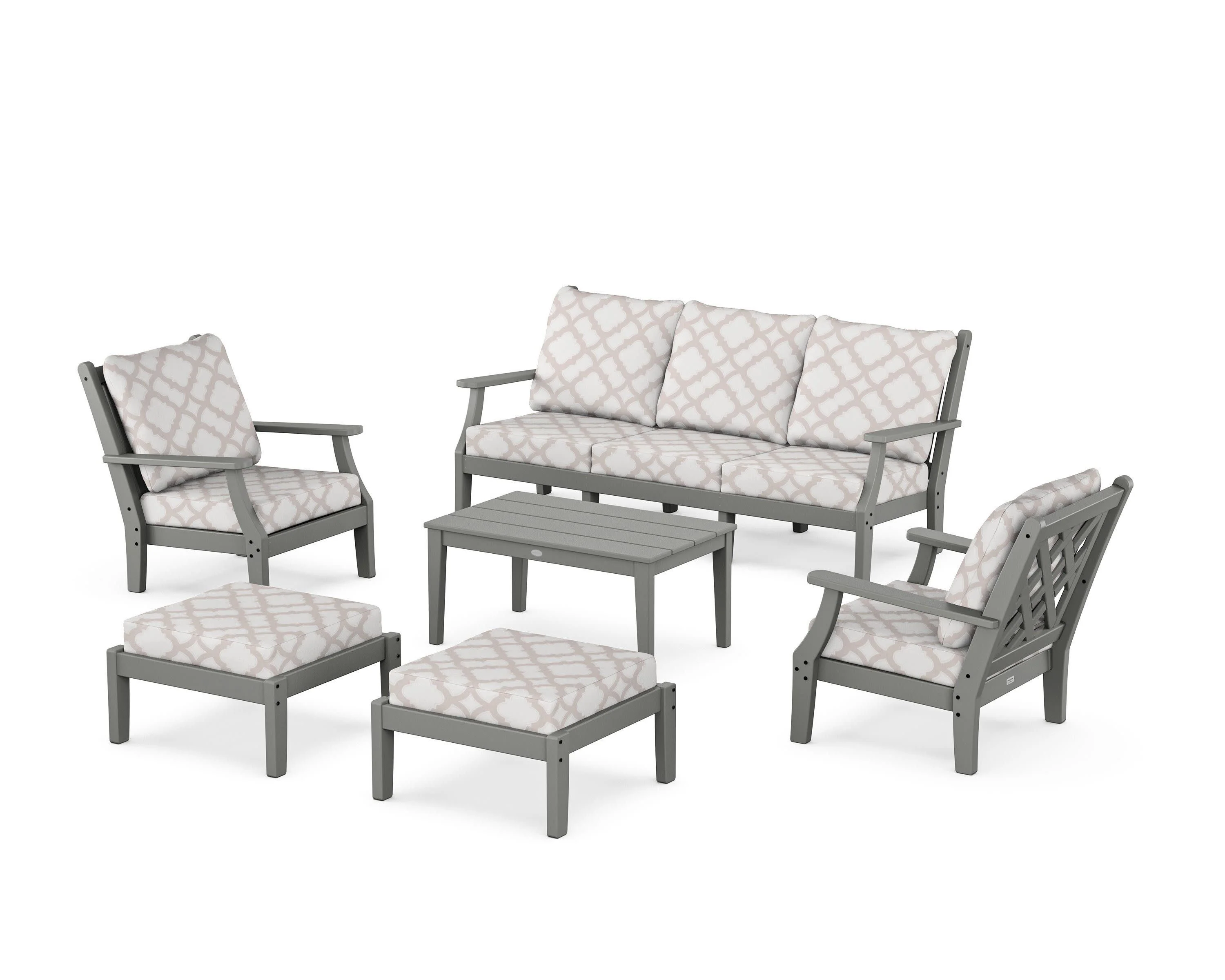 Wovendale 6-Piece Lounge Sofa Set - Image 26