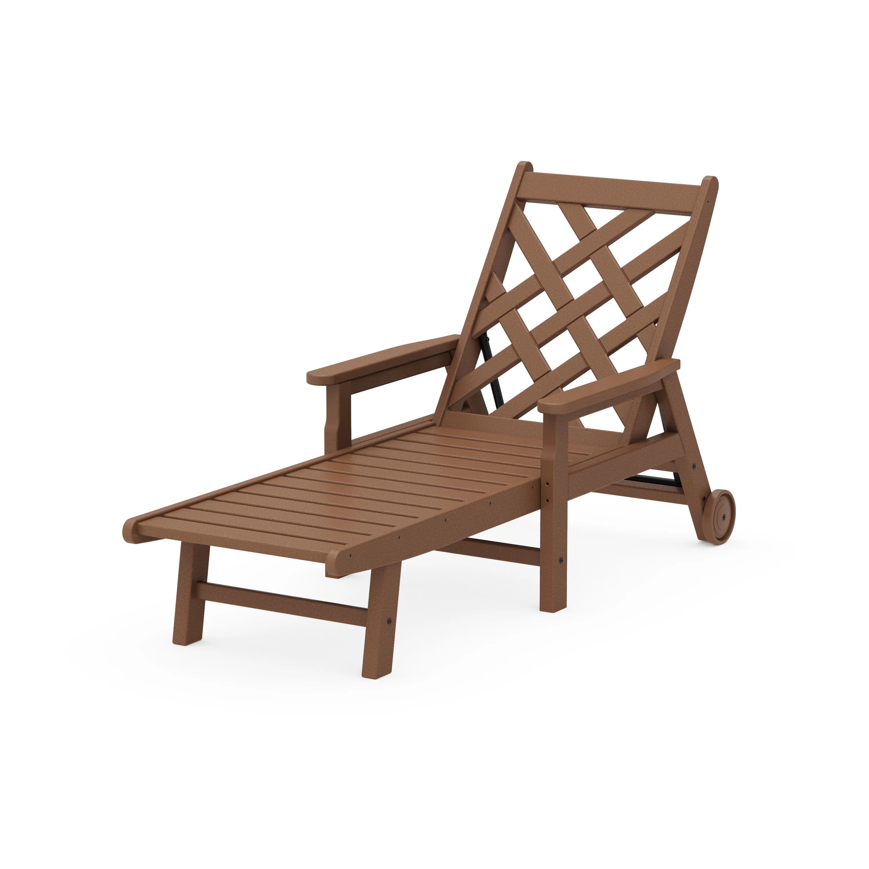 Wovendale Chaise with Arms and Wheels - Image 11