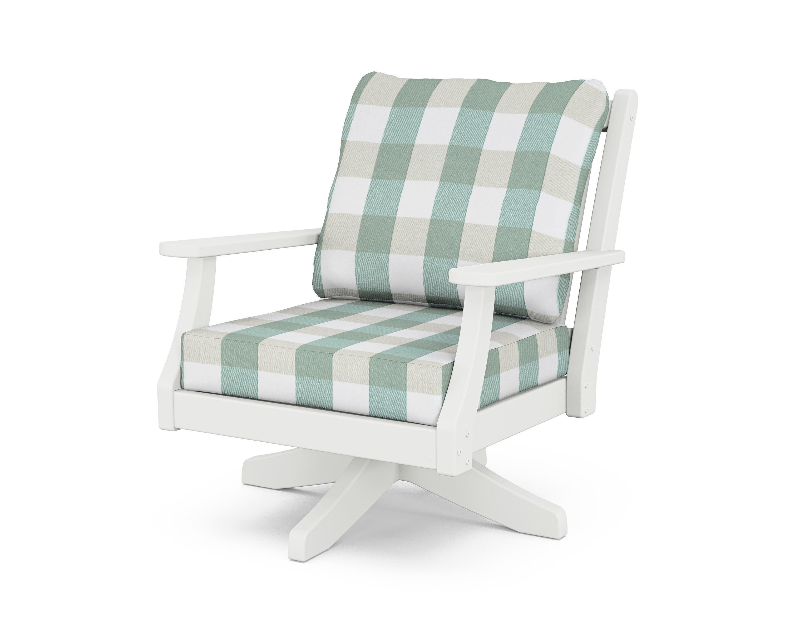Wovendale Deep Seating Swivel Chair - Image 12