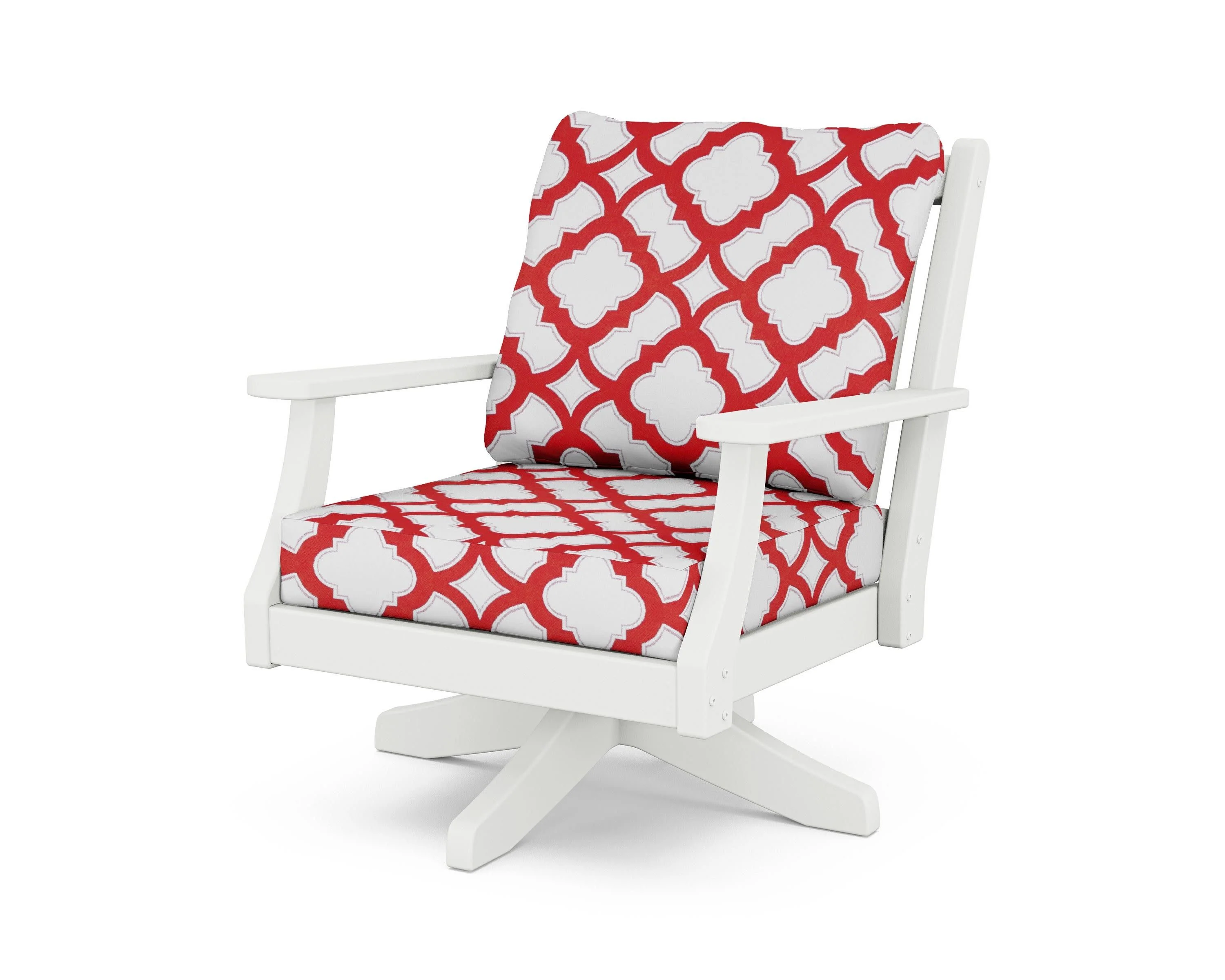 Wovendale Deep Seating Swivel Chair - Image 6